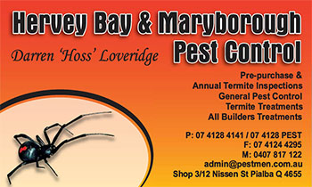 Hervey Bay Maryborough Pest Control